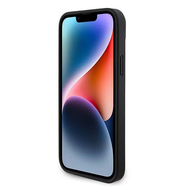 Guess GUHCP15MP4TDSCPK iPhone 15 Plus 6.7" black/black hardcase Crossbody 4G Metal Logo