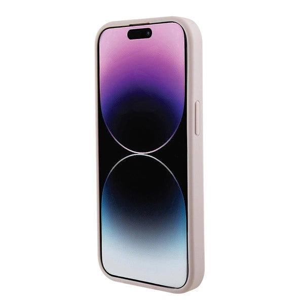 Guess GUHMP15SPSAHMCP iPhone 15 6.1" pink/pink hardcase Saffiano MagSafe