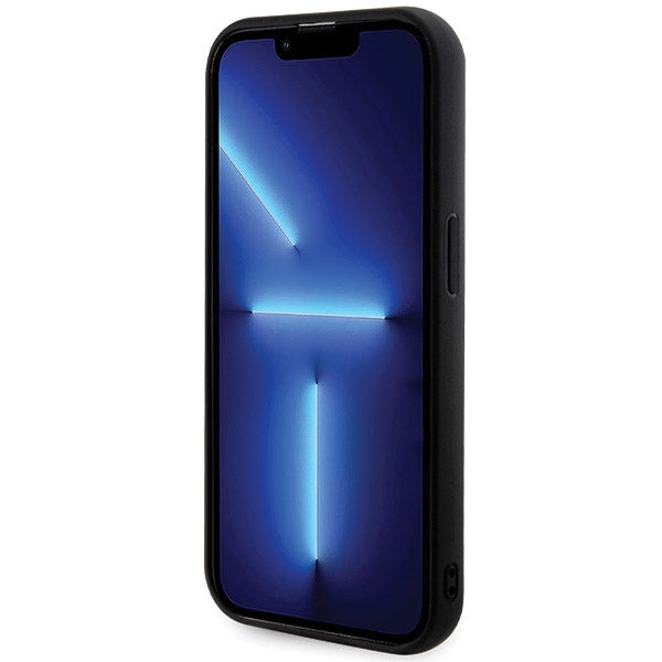 Guess Sequin Script Metal case for iPhone 13 Pro Max - black