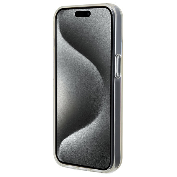 Guess IML Faceted Mirror Disco Iridescent case for iPhone 14 / 15 / 13 - multicolor