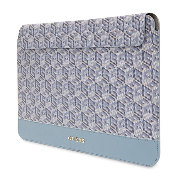 Guess GCube Stripes case for a 14" laptop - blue
