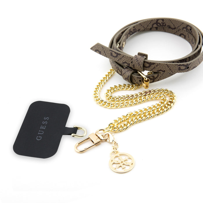 Guess 4G Chain CBDY Strap - brown