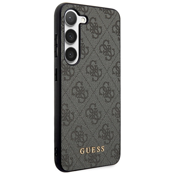 Guess 4G Metal Gold Logo case for Samsung Galaxy S24+ - black