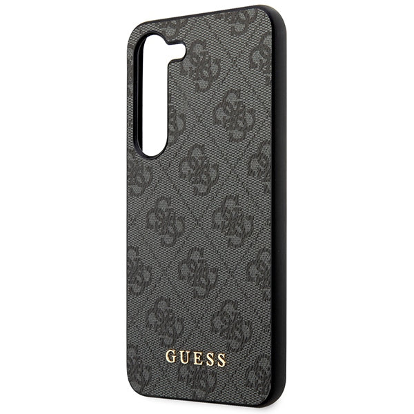 Guess 4G Metal Gold Logo case for Samsung Galaxy S24+ - black
