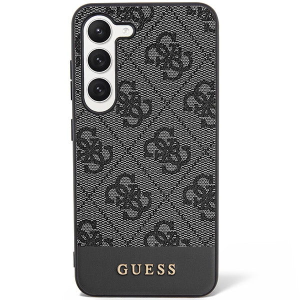 Guess 4G Stripe Collection case for Samsung Galaxy S24+ - black