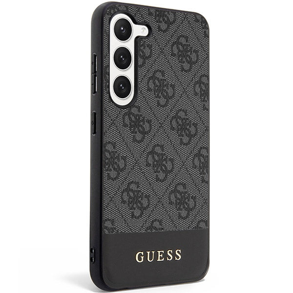 Guess 4G Stripe Collection case for Samsung Galaxy S24+ - black