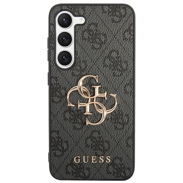 Guess 4G Big Metal Logo case for Samsung Galaxy S24 - black
