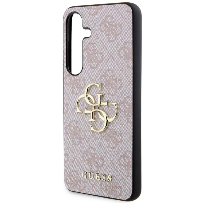 Guess 4G Big Metal Logo case for Samsung Galaxy S24 - pink