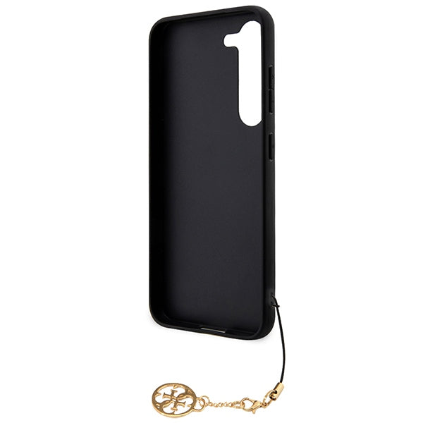 Guess 4G Charms Collection case for Samsung Galaxy S24 - black