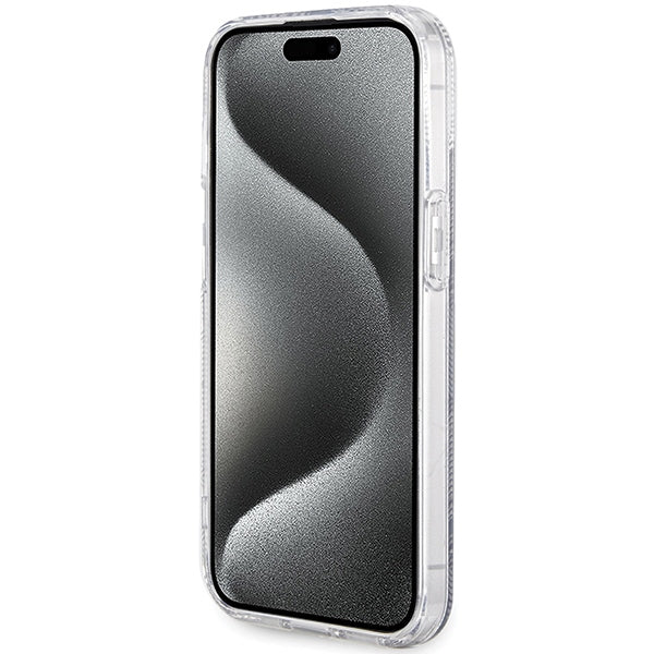 Guess IML GCube MagSafe case for iPhone 15 Plus / 14 Plus - black