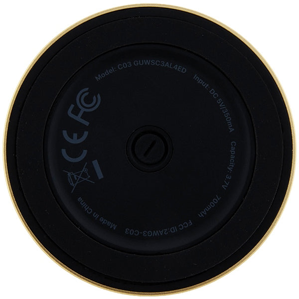 Guess Magnetic Script Metal Bluetooth speaker - gold