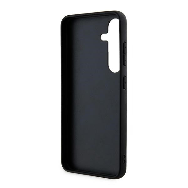 Guess 4G Metal Gold Logo case for Samsung Galaxy A35 - black