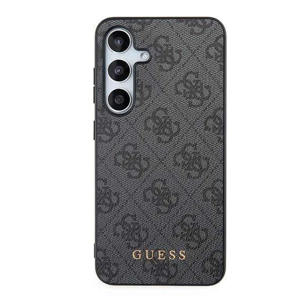 Guess 4G Metal Gold Logo case for Samsung Galaxy A55 - black