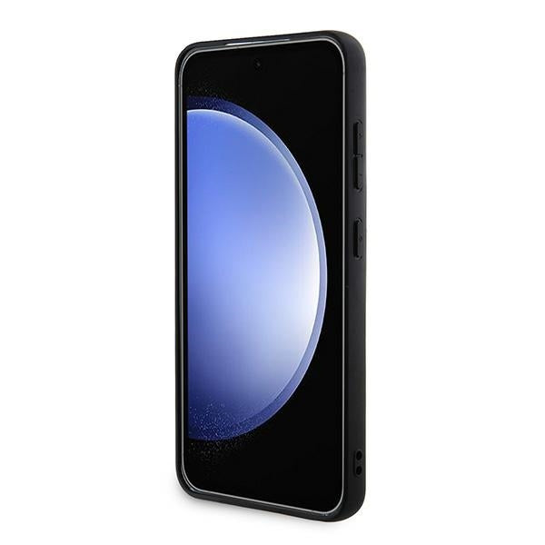 Guess 4G Metal Gold Logo case for Samsung Galaxy A55 - black