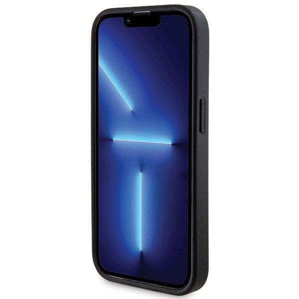 Guess 4G Metal Logo Case Set for iPhone 13 Pro Max + 5000mAh MagSafe Powerbank - Black
