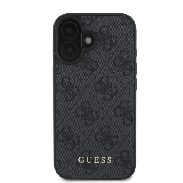 Guess 4G Classic iPhone 16 Case - Black