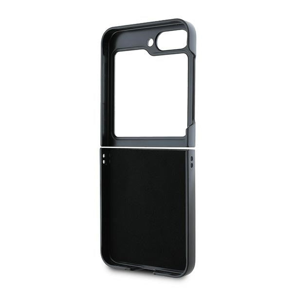 Guess Leather 4G Metal Logo Case for Samsung Galaxy Z Flip 6 - Brown