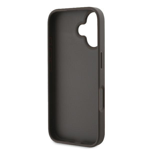 Guess 4G Big Logo Case for iPhone 16 - Brown
