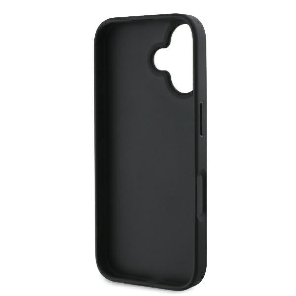 Guess 4G Big Logo Case for iPhone 16 - Black