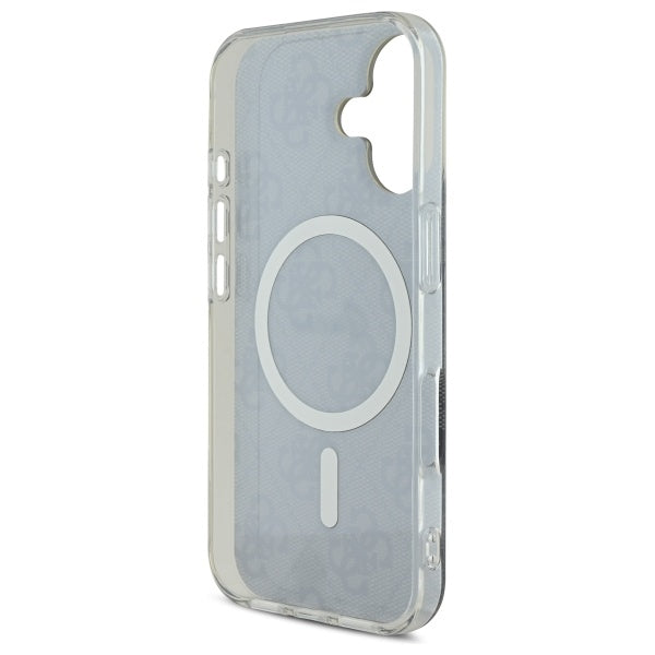 Guess IML 4G MagSafe Case for iPhone 16 Plus - Black