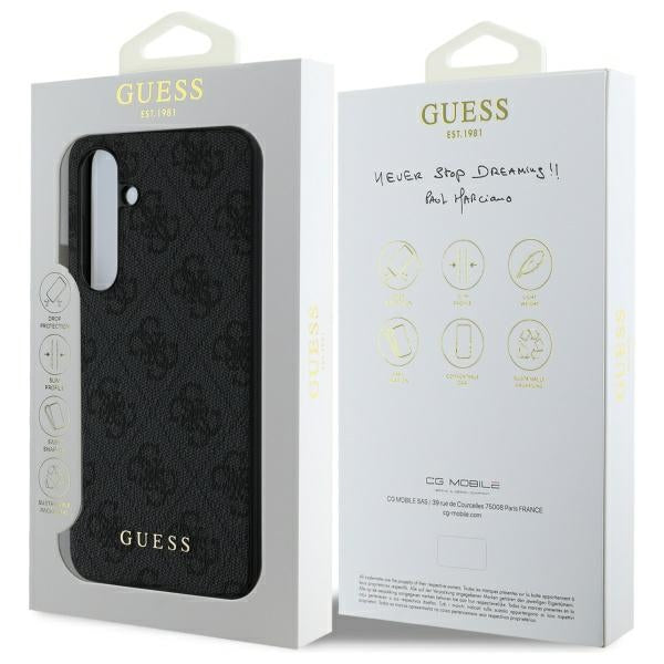 Guess GUHCS24FEGF4GGR S24 FE S721 gray/gray hardcase 4G Charms Collection