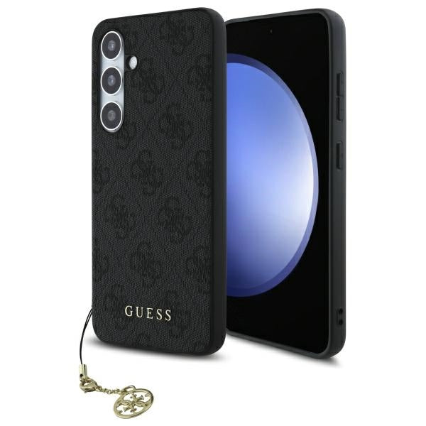 Guess GUHCS24FEGF4GGR S24 FE S721 gray/gray hardcase 4G Charms Collection