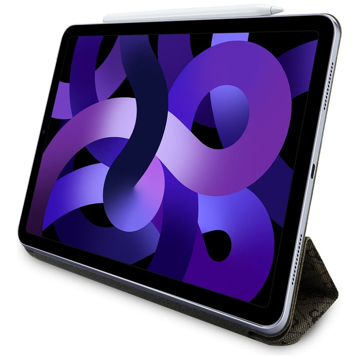 Guess GUFC11RM24PS4SGW iPad Air 11" 2024 brown/brown Magnetic 4G Big Logo