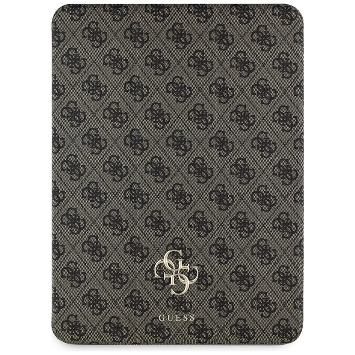 Guess GUFC13RM24PS4SGW iPad Air 13" 2024 brown Magnetic 4G Big Logo