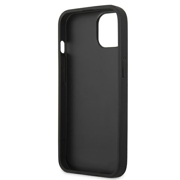 Guess GUHCP13M4GMGGR iPhone 13 / 14 / 15 6.1" gray/gray hardcase 4G Big Metal Logo