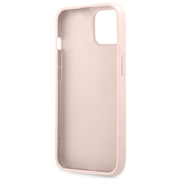 Guess 4G Big Metal Logo Case for iPhone 13 / 14 / 15 6.1" - Pink