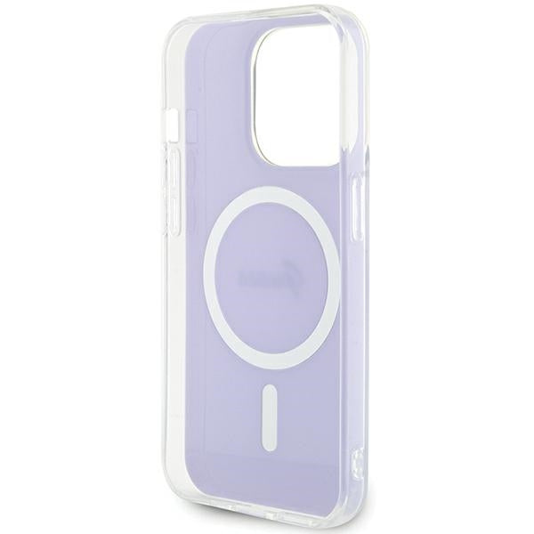 Guess GUHMP15LHITSU iPhone 15 Pro 6.1" purple/purple hardcase IML Iridescent MagSafe
