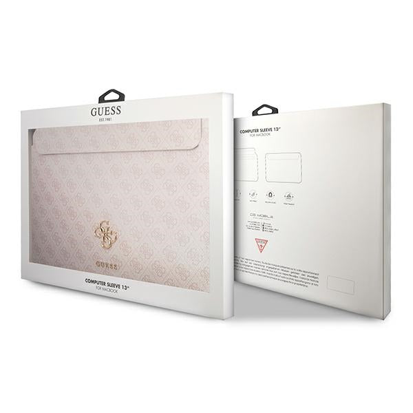 Guess Sleeve GUCS13G4GFPI 13" pink 4G Big Logo