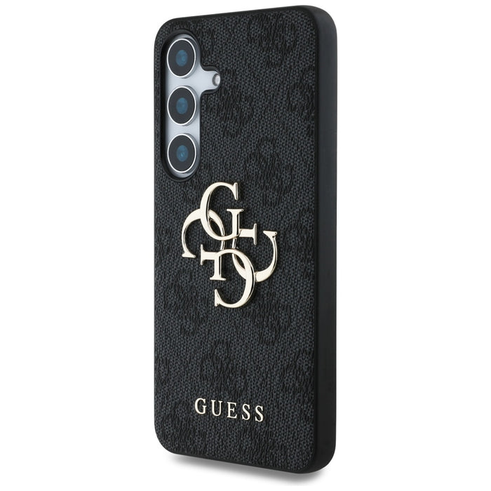 Guess Big 4G Logo Classic Logo Case for Samsung Galaxy S25 Plus Black