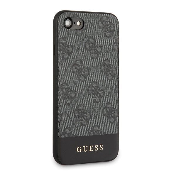 Guess 4G Stripe Collection case for iPhone 7 / 8 / SE 2020 / SE 2022 - gray