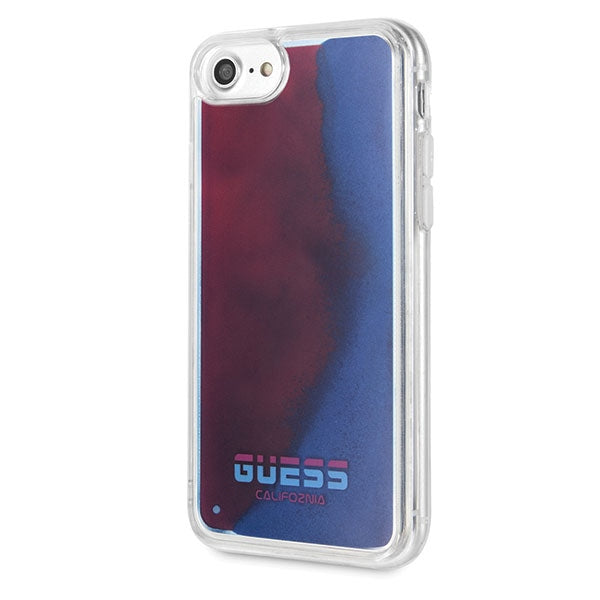 Guess California Glow in the dark case for iPhone 7 / 8 / SE 2020 - red
