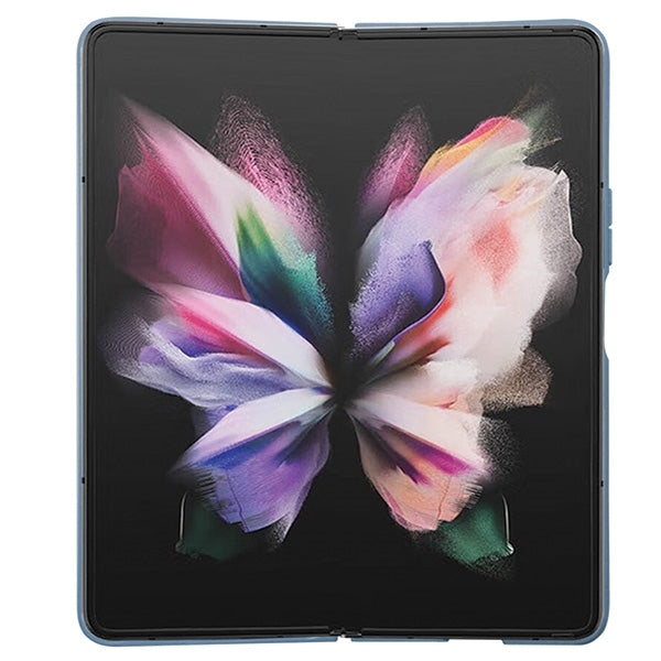 Guess 4G Triangle Strass Case for Samsung Galaxy Z Fold 5 - Blue