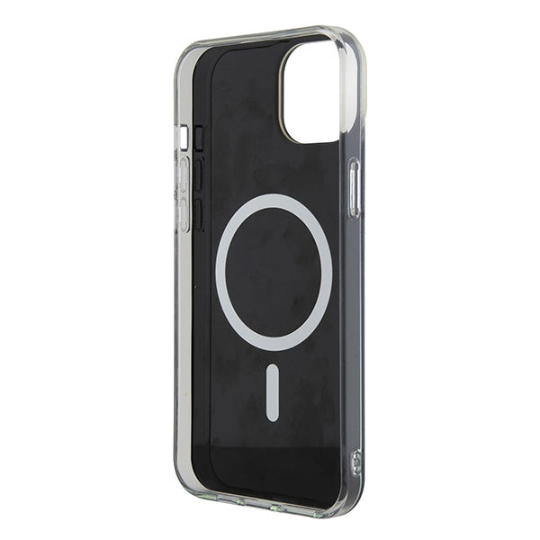 Guess IML Iridescent MagSafe case for iPhone 15 Plus / 14 Plus 6.7" - multicolor