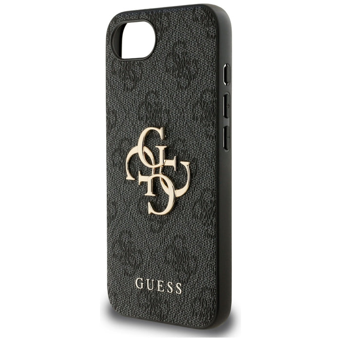Guess 4G Big Logo Case for iPhone 16e - Black