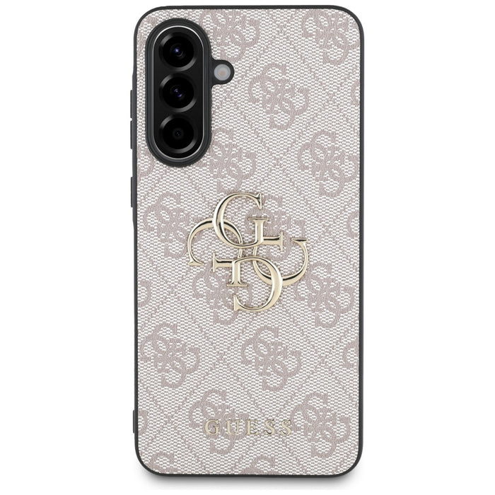 Guess Big 4G Logo Classic Logo Case for Samsung Galaxy A36 - Pink