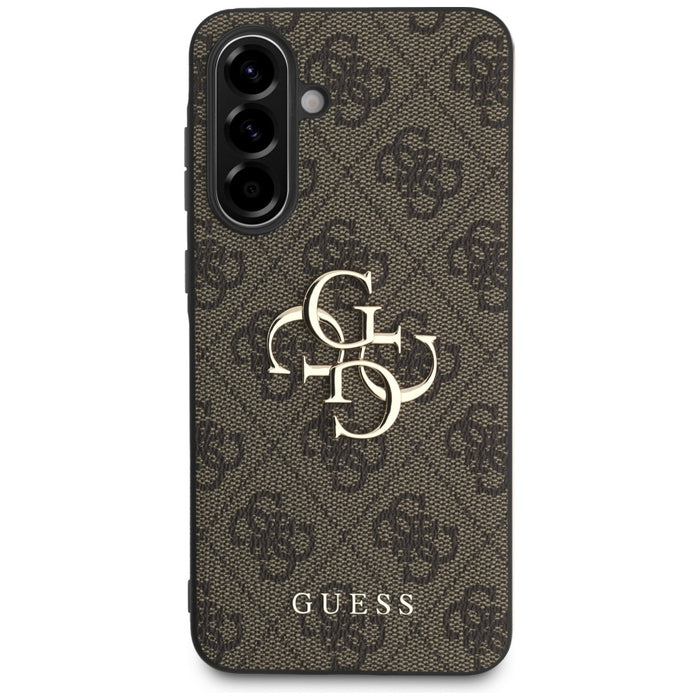 Guess Big 4G Logo Classic Logo Case for Samsung Galaxy A56 - Brown