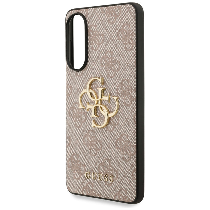 Guess Big 4G Logo Classic Logo Case for Samsung Galaxy S25 Edge - Pink