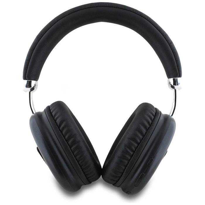 Guess Metallic Triangle Logo Over-Ear Headphones - Black