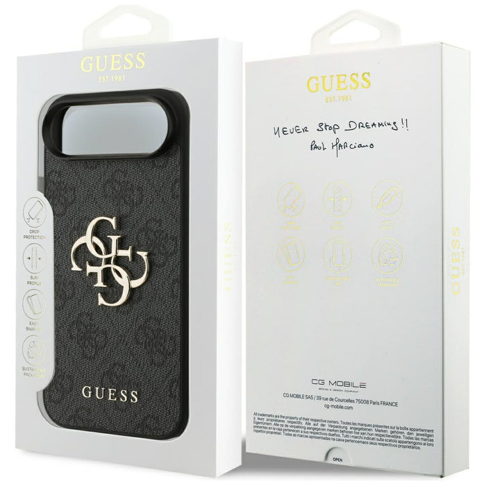 Guess 4G Big Logo Case for iPhone 17 Air - Black