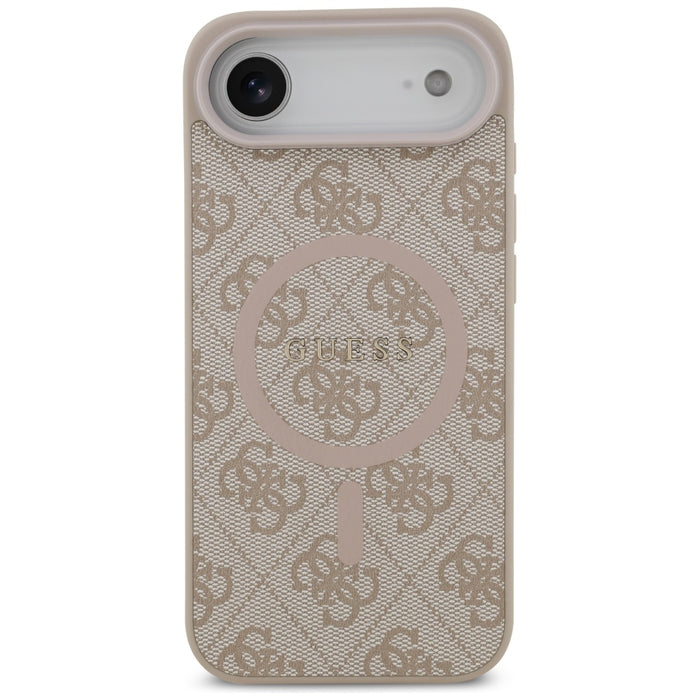 Guess 4G Ring Classic Logo MagSafe Case for iPhone 17 Air - Pink