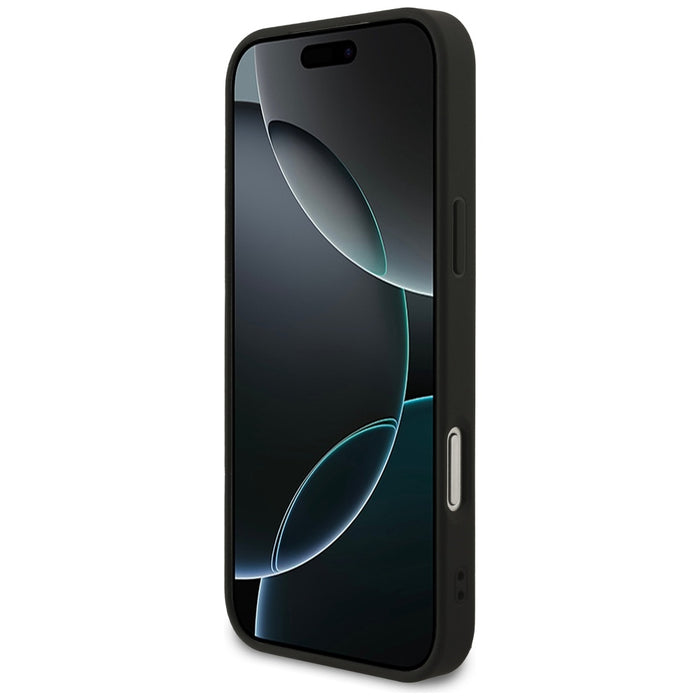 Guess 4G Ring Classic Logo MagSafe case for iPhone 17 Pro Max - black