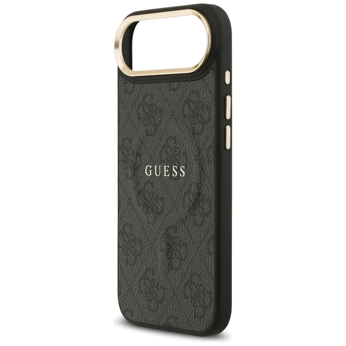 Guess 4G PU Classic Logo MagSafe case for iPhone 17 Air - black
