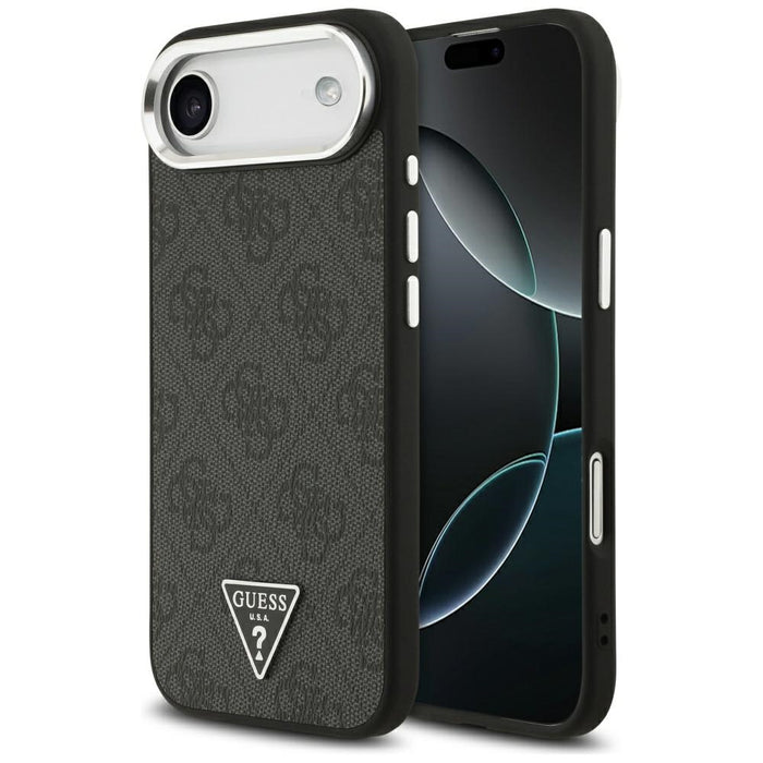 Guess 4G Triangle Logo MagSafe case for iPhone 17 Air - black