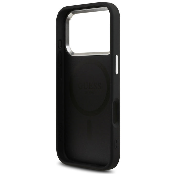 Guess 4G Triangle Logo MagSafe case for iPhone 17 Pro - black