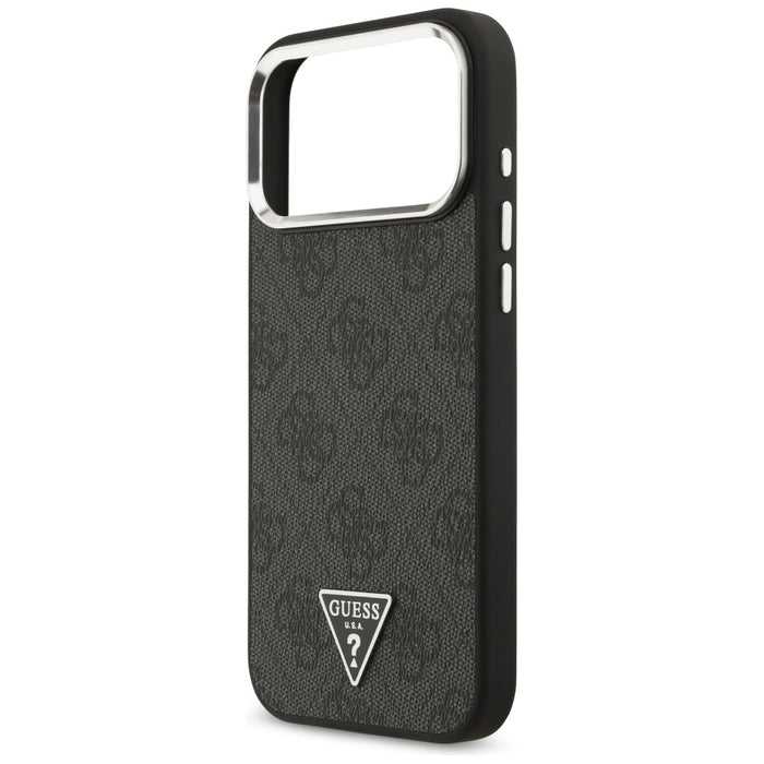 Guess 4G Triangle Logo MagSafe case for iPhone 17 Pro Max - black