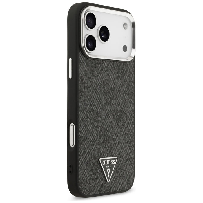 Guess 4G Triangle Logo MagSafe case for iPhone 17 Pro Max - black